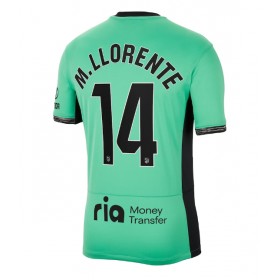 Atletico Madrid Marcos Llorente #14 3rd Trikot 2023-24 Kurzarm